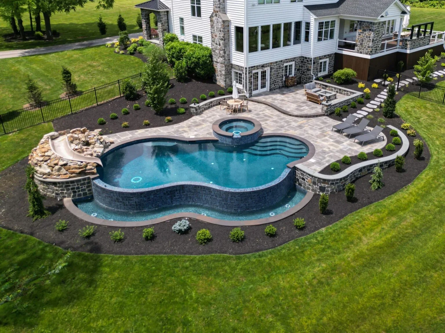 Custom pool project serving Canton, Georgia